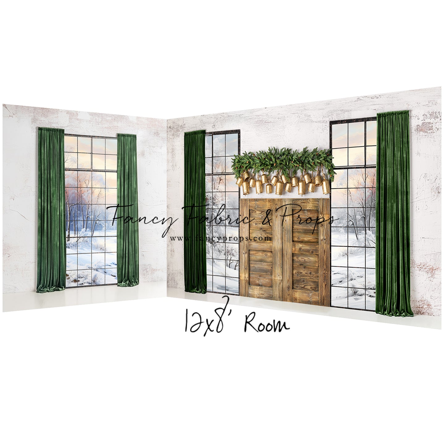 Evergreen Charm Headboard - 2pc Room (Twin Mattress)