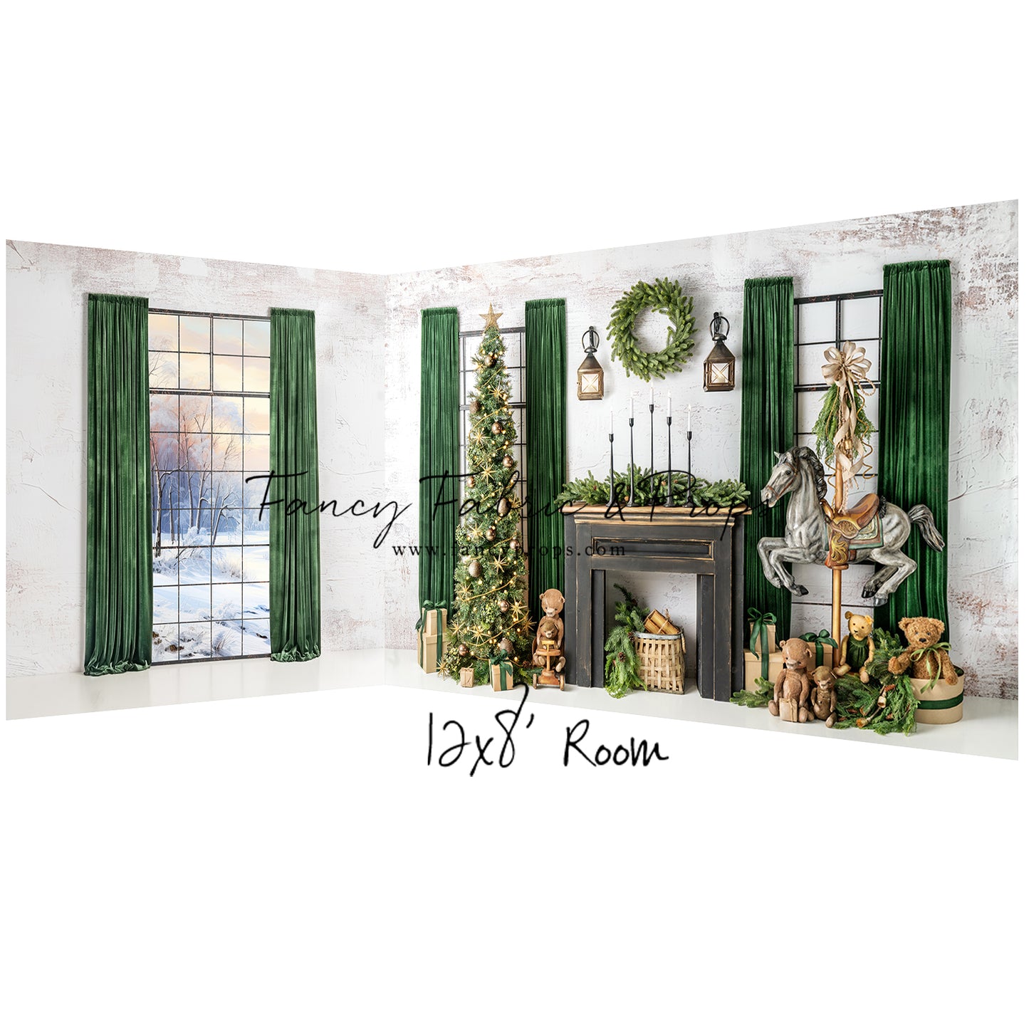 Golden Gleam & Evergreen - 2pc Room