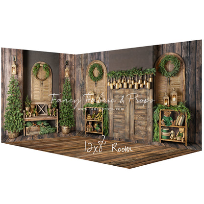 Rustic Christmas Charm Headboard - Room