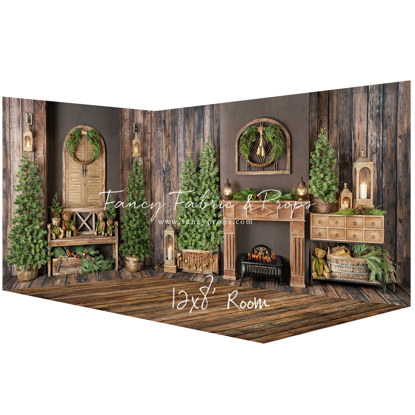 Timeless Holiday Mantle - Room