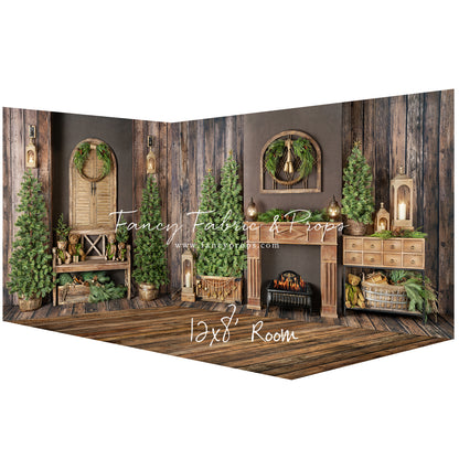 Timeless Holiday Mantle - Room