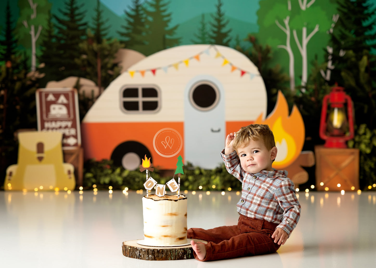RTS Cool Little Camper- 8x6' Wrinkle-Free Fabric - Slightly Dark - 60% Off