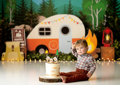RTS Cool Little Camper- 8x6' Wrinkle-Free Fabric - Slightly Dark - 60% Off