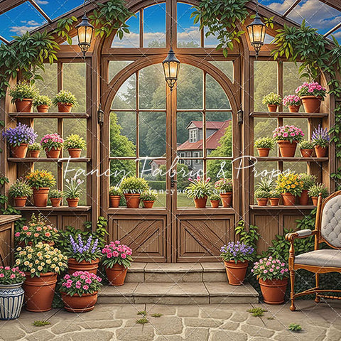 Vivid Blooming Greenhouse - With Sweep Option