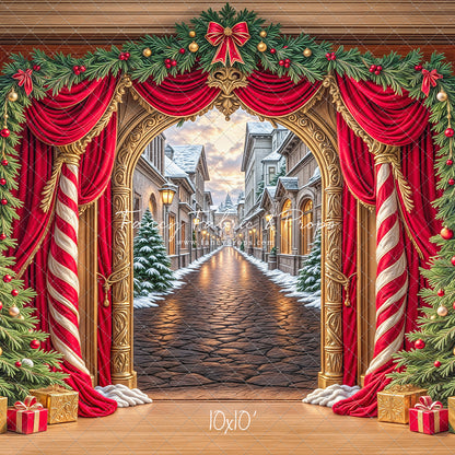 Enchanted Village Entry - with Sweep Option