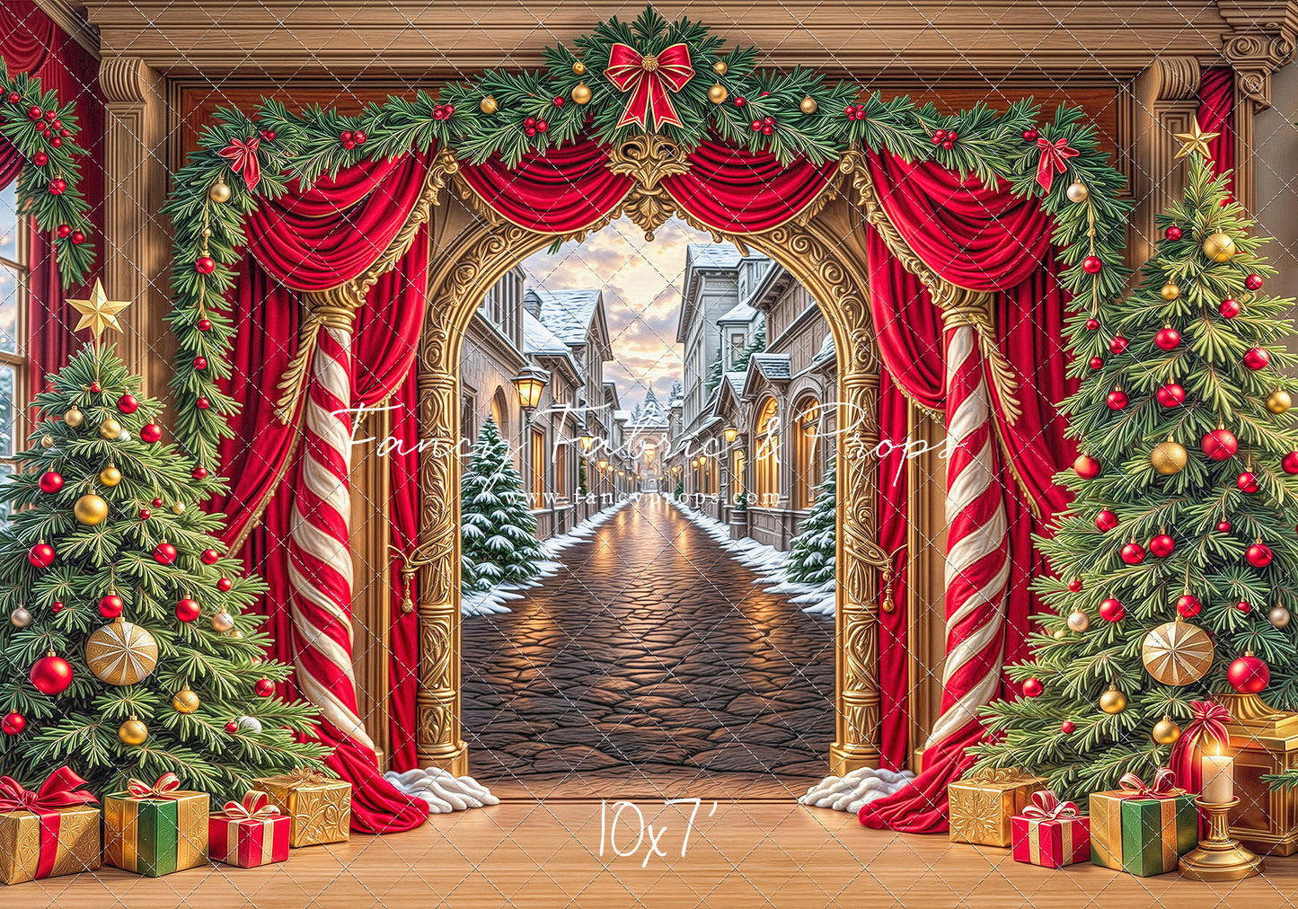 Enchanted Village Entry - with Sweep Option