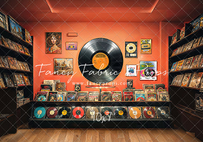 Vinyl Revival Room - Records Floor Version