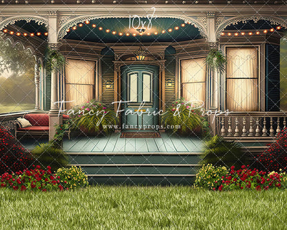 Lazy Summer Serenity - With Lights - Room