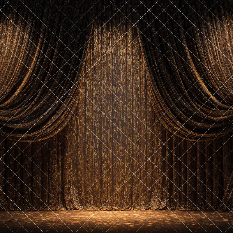 Amber Shimmer Stage - With Sweep Option