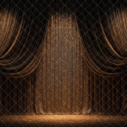 Amber Shimmer Stage - With Sweep Option