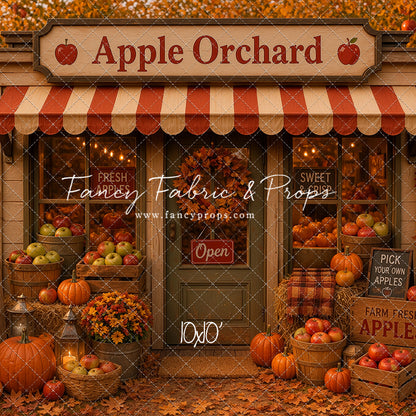 Autumn Orchard Shop - with Sweep Option