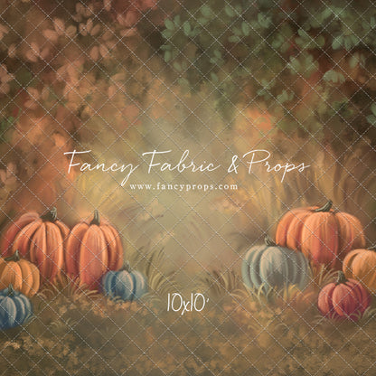 Autumn Pumpkin Paradise - With Sweep Option