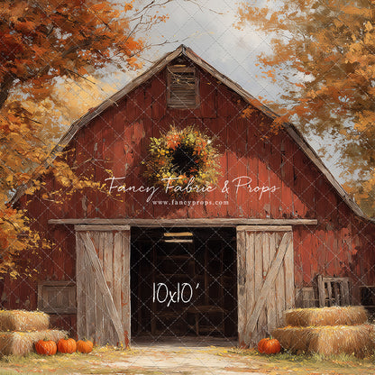 Autumn At Red Oak Farm - with Sweep Option