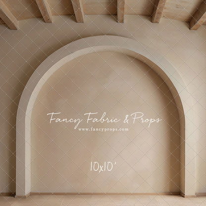 Beige Elegant Arch - Tile Floor - With Sweep Option