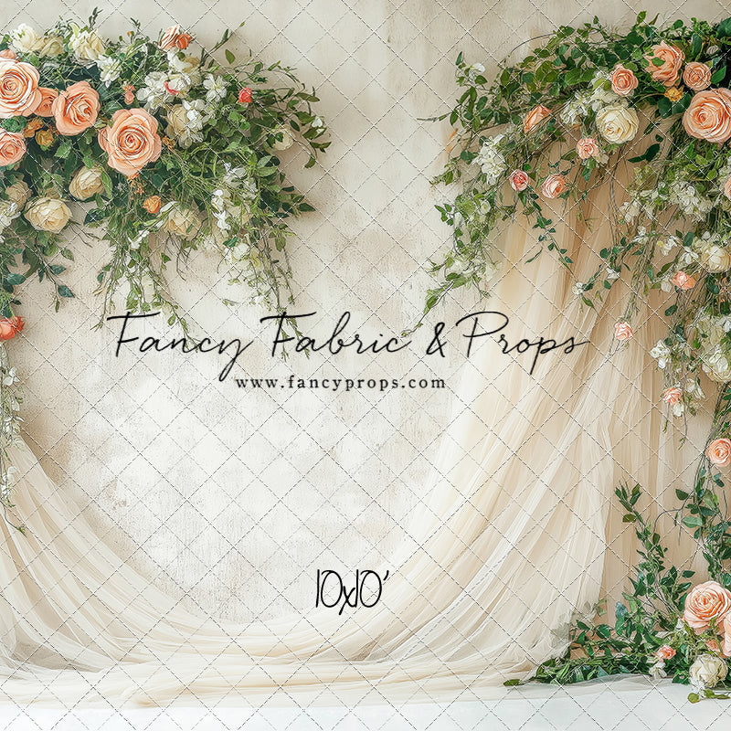 Blossom Veil - With Sweep Option