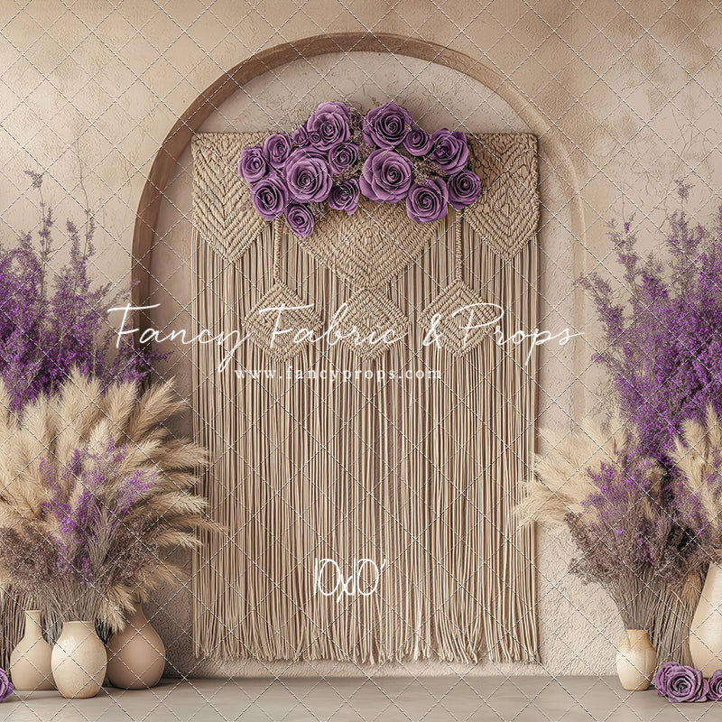 Bohemian Lavender Rose - With Sweep Option