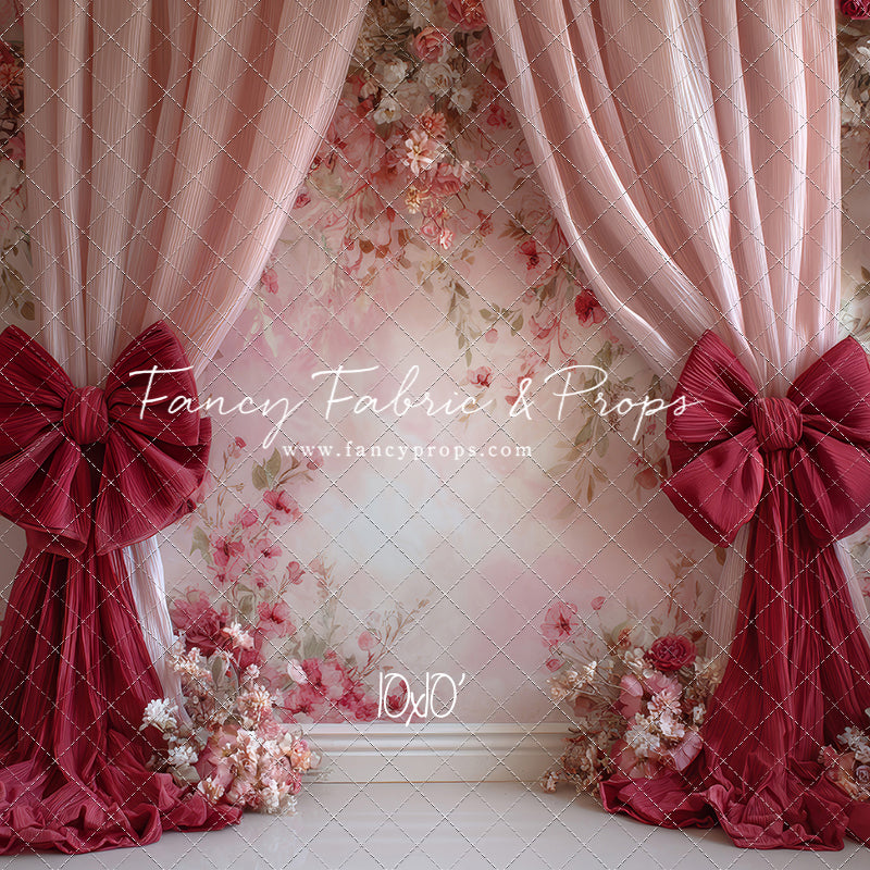 Bowtied Valentine - With Sweep Option