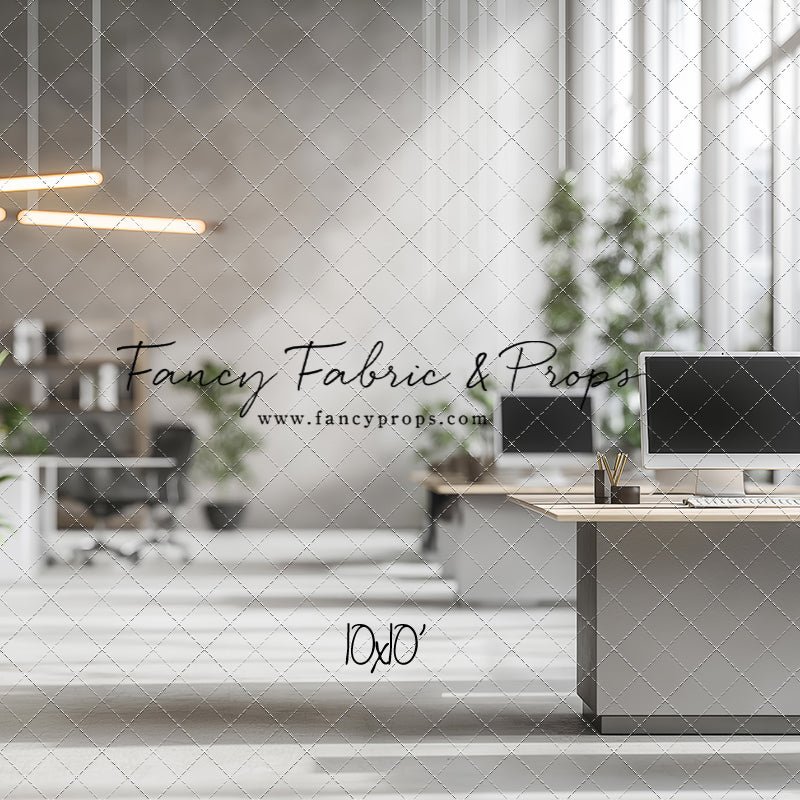 Bright & Modern Workspace - With Sweep Option