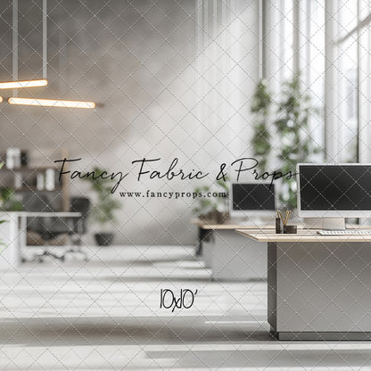 Bright & Modern Workspace - With Sweep Option