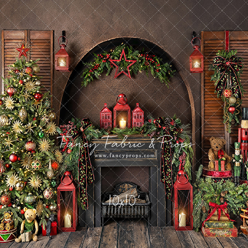 Elegant Fireside Mantle