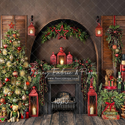 Elegant Fireside Mantle