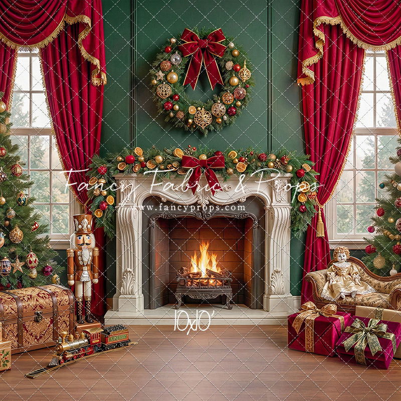 A Christmas Keepsake Parlor - with Sweep Option