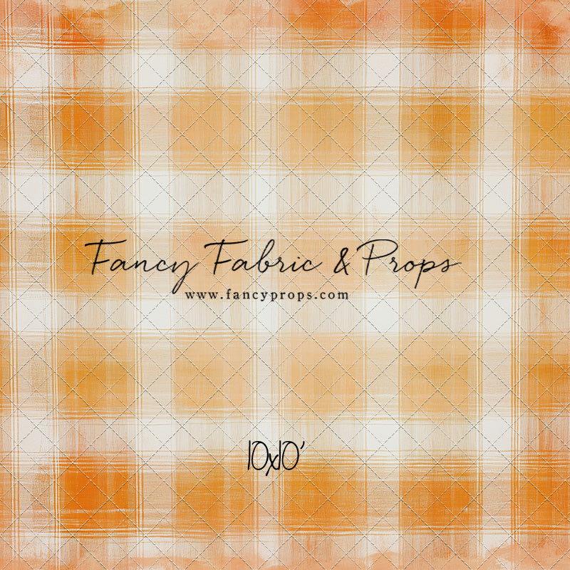 Citrus Tartan- With Sweep Option