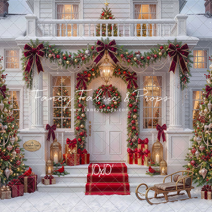 Classic Christmas House - With Sweep Option