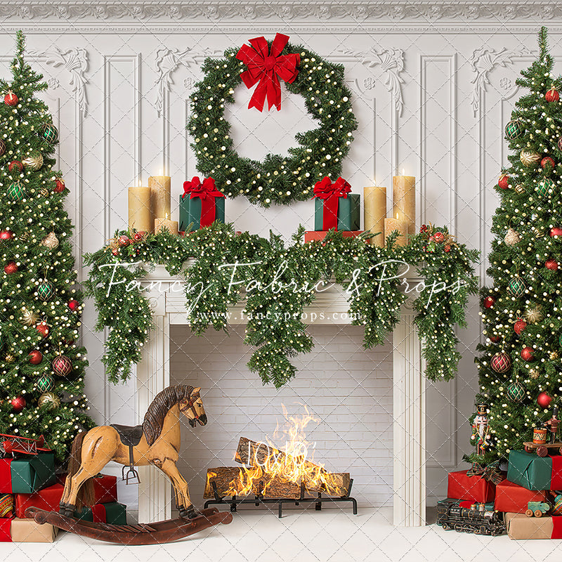 Classic Christmas Mantle