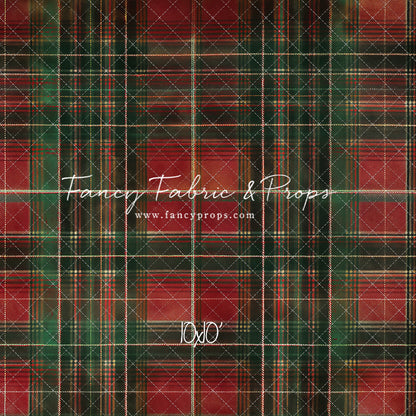 Classic Christmas Plaid - With Sweep Option