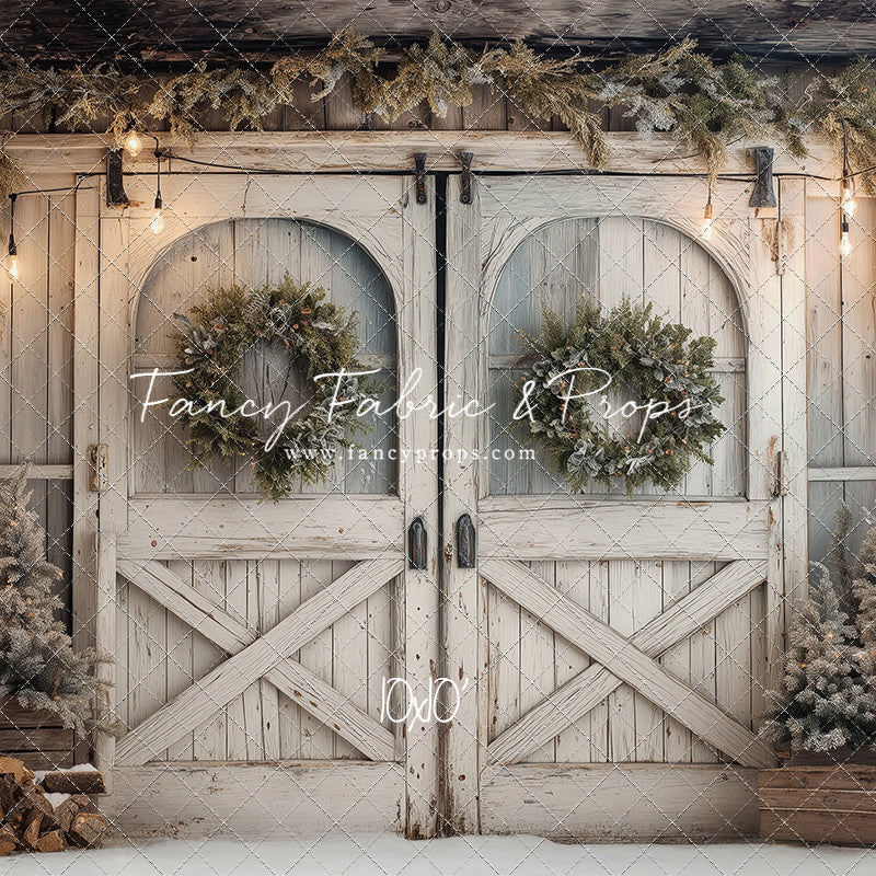 Classic Winter Barn - with Sweep Option