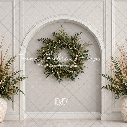 Clean Evergreen Arch - With Sweep Option