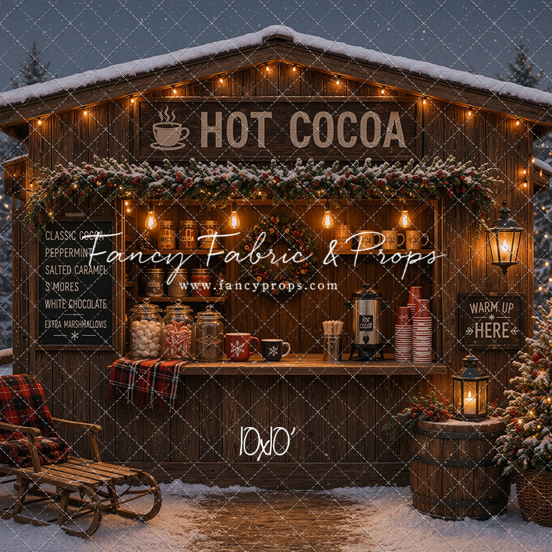 Cocoa Stand Holiday - With Sweep Option
