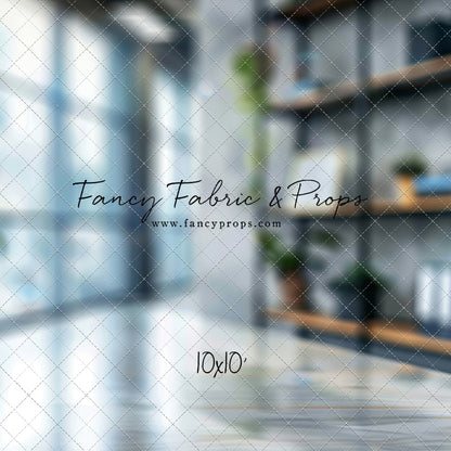 Corner Office - Horizontal Headshot Photography Backdrop