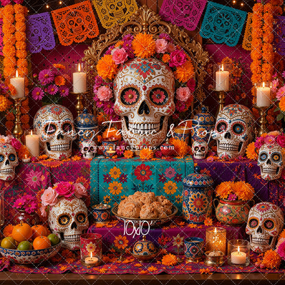 Day Of The Dead Alter - With Sweep Option