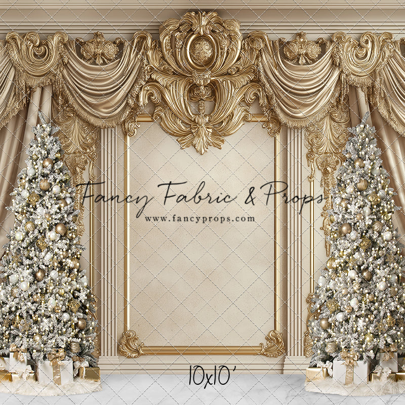 Elegant Golden Noel - with Sweep Option