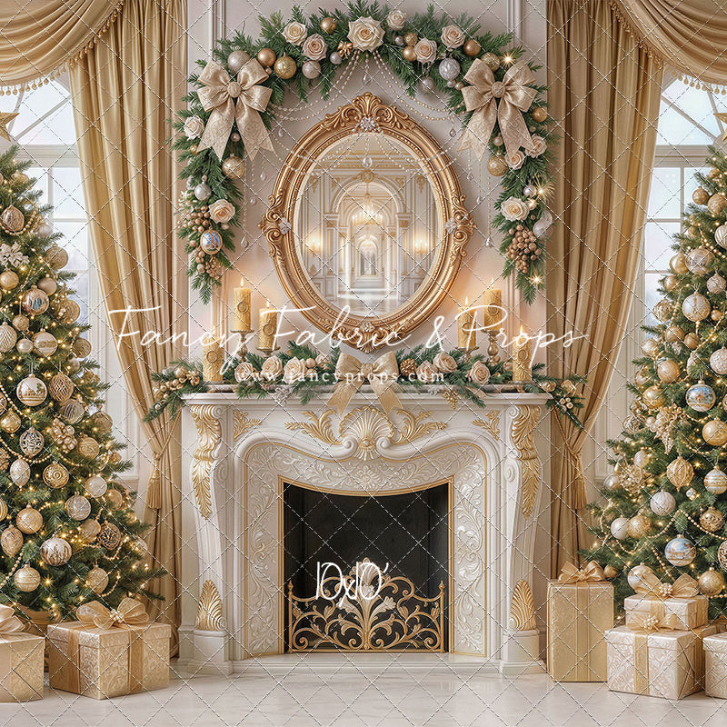 Elegant Ivory Parlor - with Sweep Option