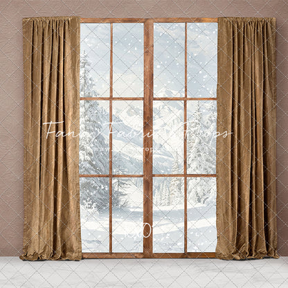 Gilded Golden Window