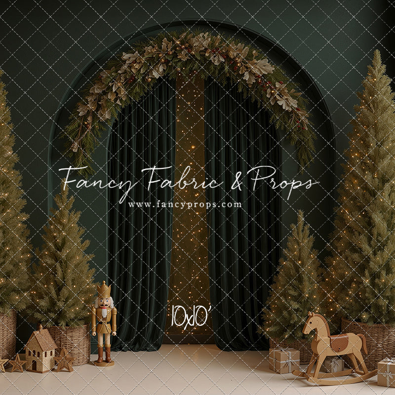 Emerald Christmas Arch - With Sweep Option