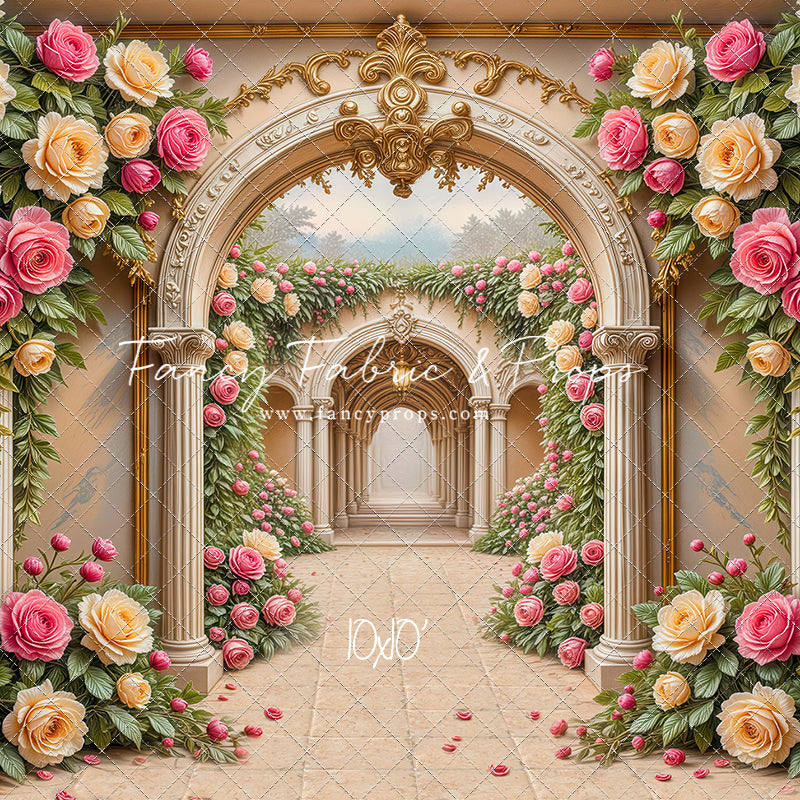 Enchanted Rose Corridor - With Sweep Option