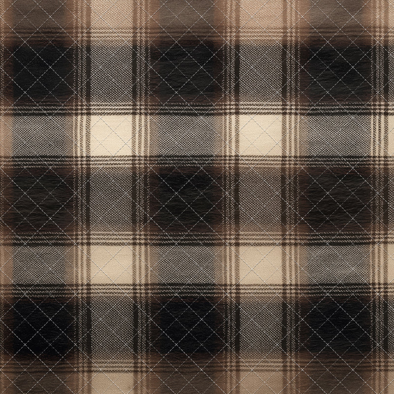 Espresso Flannel - With Sweep Option