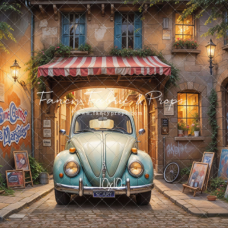 Evening Retro Boulevard - With Sweep Option