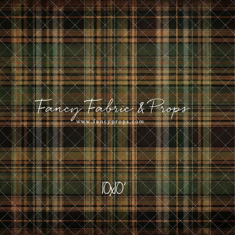 Evergreen Flannel - With Sweep Option