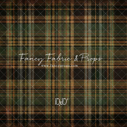 Evergreen Flannel - With Sweep Option