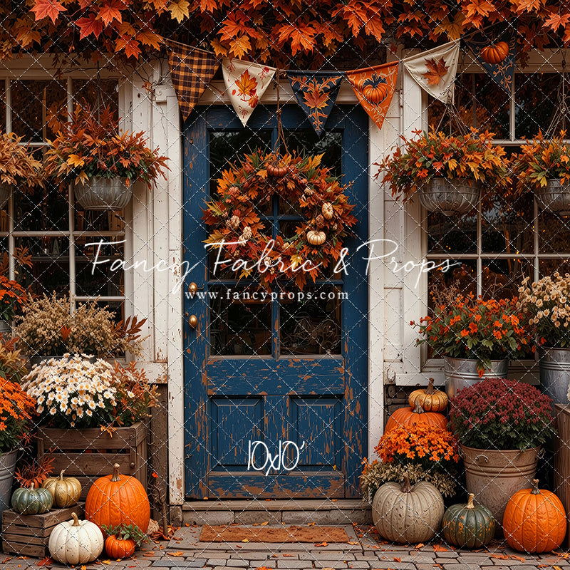 Falling Leaves Flower Shop - With Sweep Option