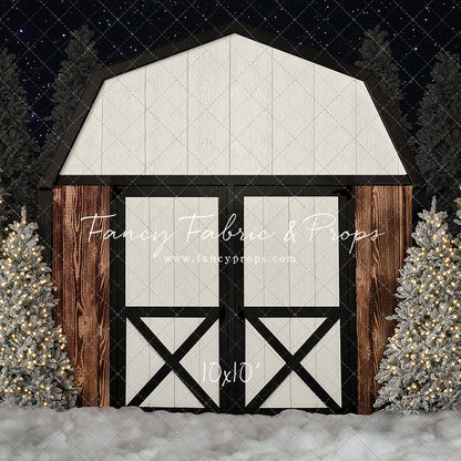 Modern Christmas Barn - No Light