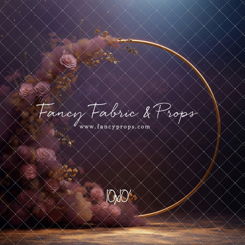 Gilded Plum Aura - With Sweep Option