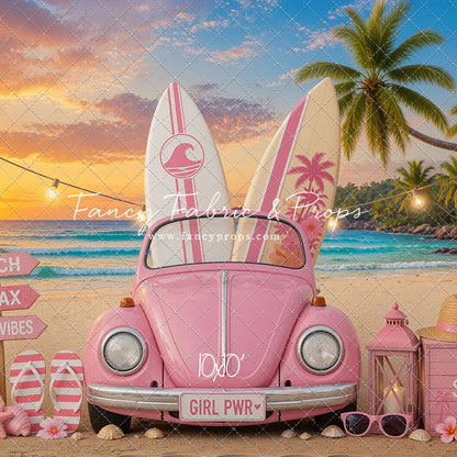 Girl Power Beach Bug - With Sweep Option
