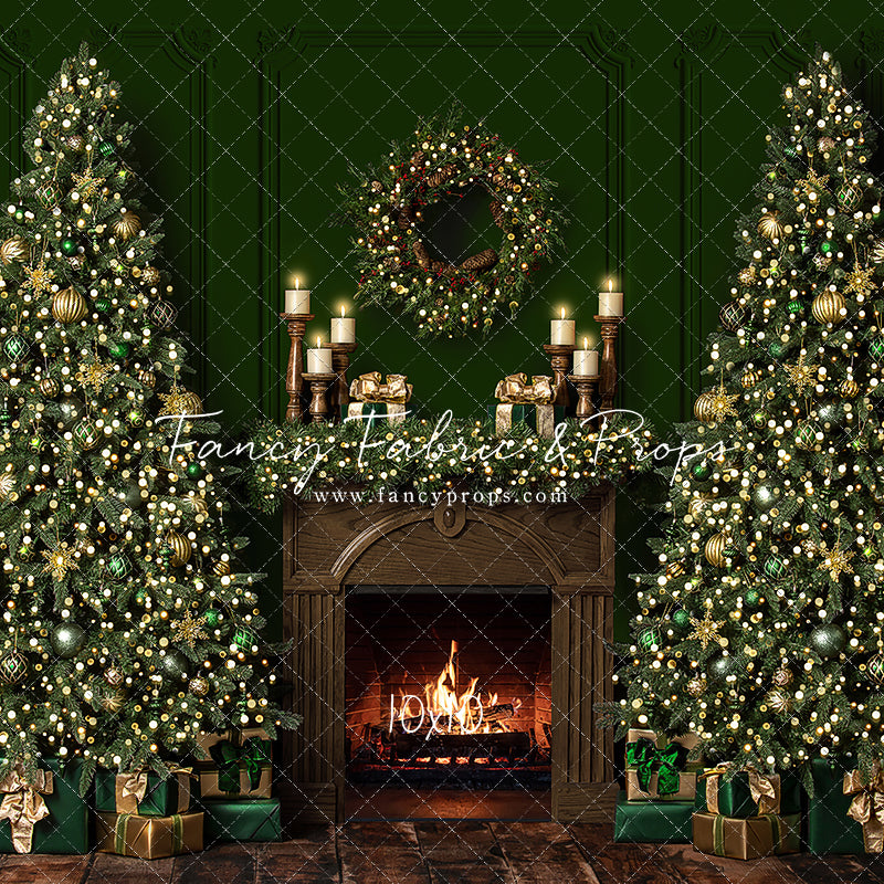 Golds & Greens Classic Mantle