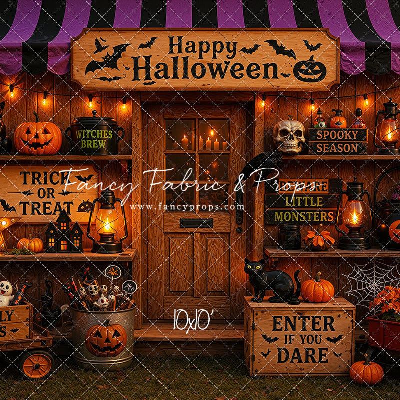 Haunted Harvest Stand - with Sweep Option